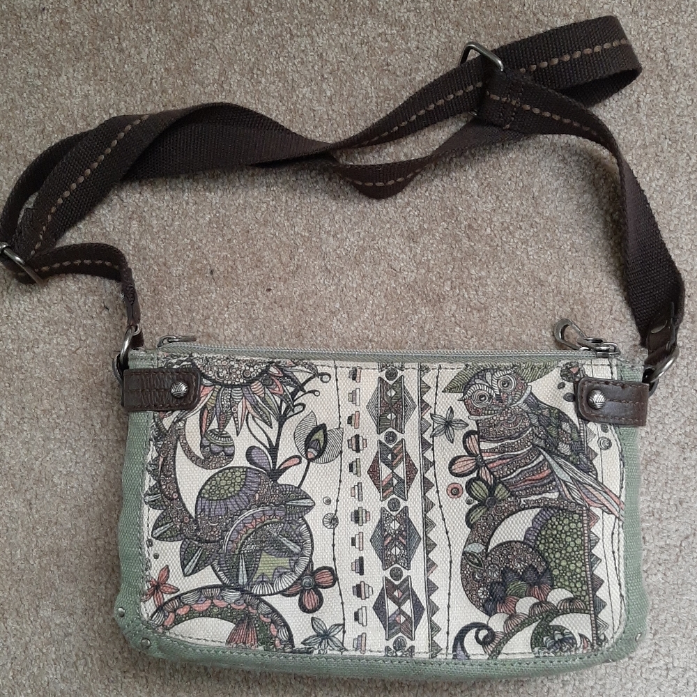 Sakroots Sak Roots Owl Purse Handbag VGUC